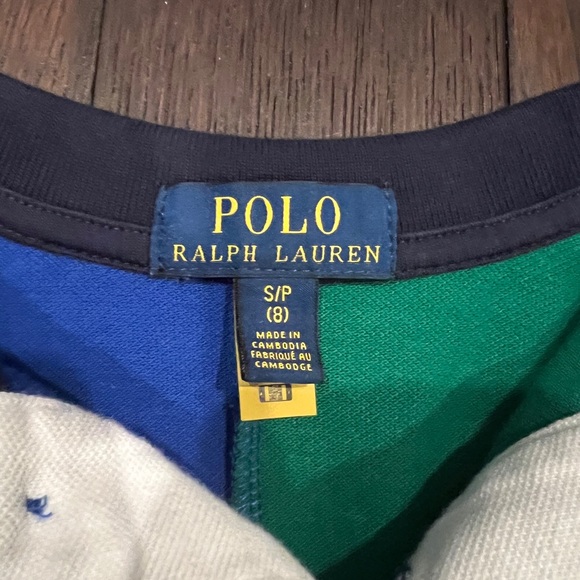 Polo by Ralph Lauren Blue and Green Polos Casual Style - Picture 2 of 3